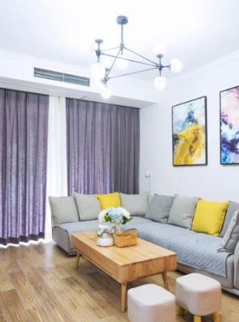 Thiết Kế Căn Hộ Trang Trí Đơn Giản 95㎡