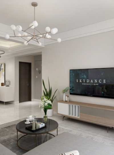Thiết Kế Căn Hộ 3 Phòng Ngủ Phong Cách Hiện Đại 110 - 120m2